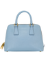 Small Promenade Tote, &pound;895, Handbags, Blue, Leather, Back view
